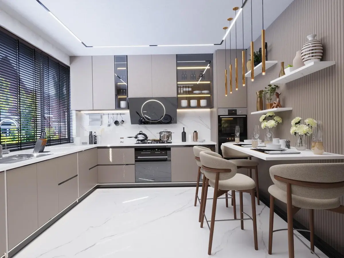 Modern banyo tasarımı