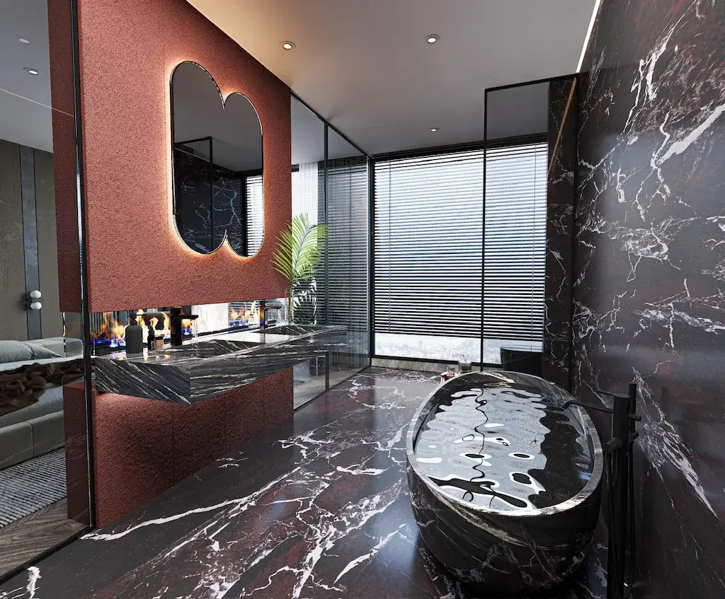 Özel tasarım yatak odası